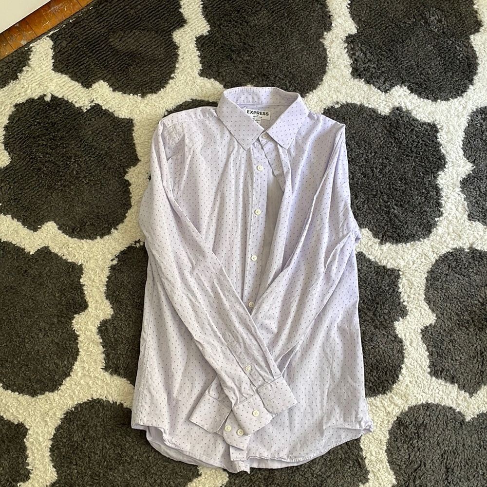 Mens Button Down Dress Shirt
